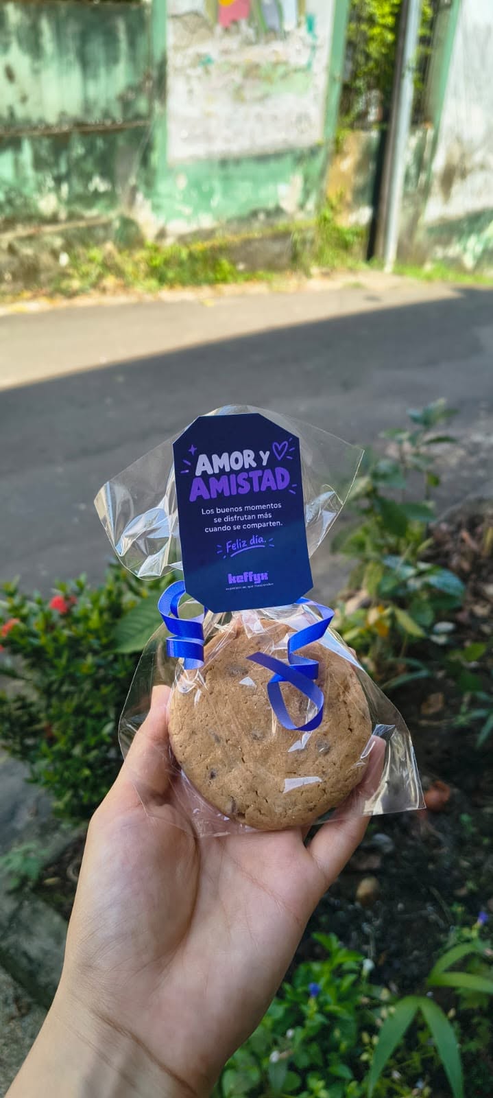 Galleta de Amor y Amistad Keffyx — Detalle con Deligalletas