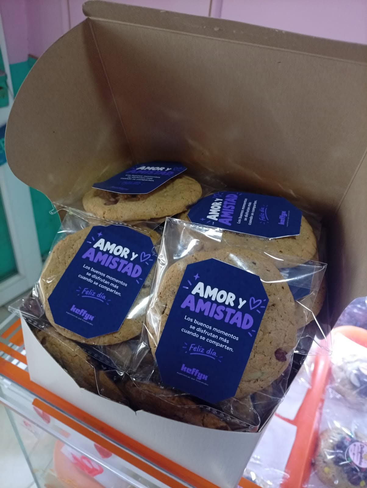Galleta de Amor y Amistad Keffyx — Detalle con Deligalletas